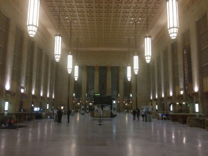 Fig. 3.15: The main concourse and waiting room of Philadelphia’s 30th Street Station