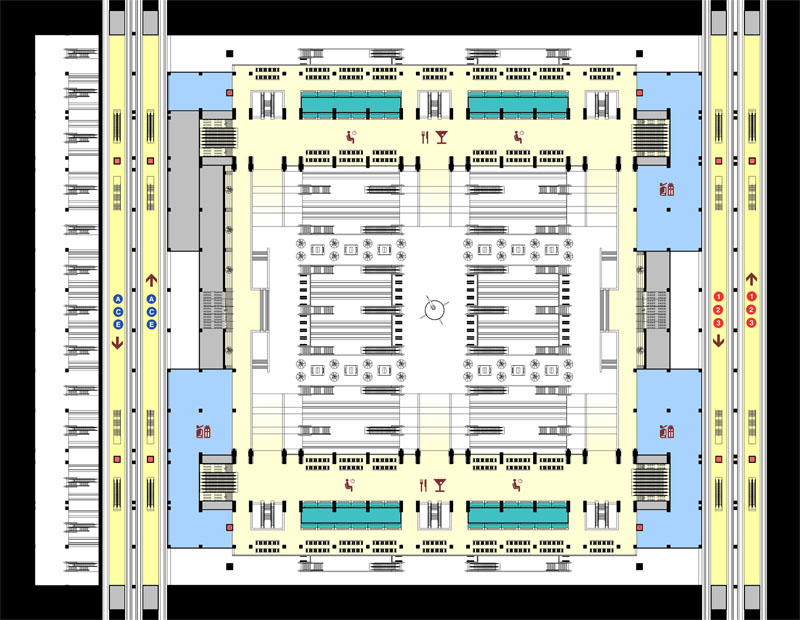 Fig. 4.16: Mezzanine Level Plan